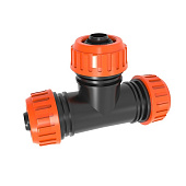 Муфта-соединитель 3/4" - 3/4" - 3/4" AP 1007T КРАТНО 25шт, цена за 1шт (25шт)