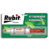 Шприц Рубит Зиндан гель от тараканов и муравьев 30 г (40 шт)