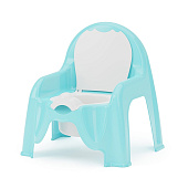 Горшок-стульчик детский голубой (уп.6)