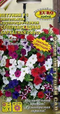 цПетуния Суперкаскадная Бархатная