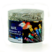 Гирлянда мини L3 (160л) LED Белый прозр.провод (60 шт)