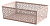 Корзинка универсальная Linden 4,3л 290х190х95мм бежевый (уп.12)