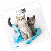 Весы напольные Centek Kitten электронные 180кг, 0,1кг, LCD 45x28, размер 26х26см
