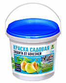 Краска для садовых деревьев 1,5кг  (12шт)