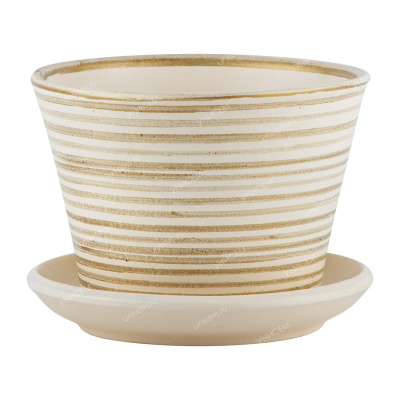 Горшок 0,8л с подставкой