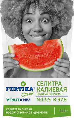 Селитра калиевая 500 г (16 шт)