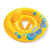 Круг надувной My Baby Float с сиденьем и спинкой, 67см, от 1 до 2 лет INTEX 59574