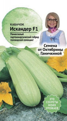 Кабачок Искандер 5шт (от Ганичкиной) 2г