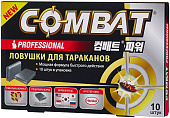 Ловушка COMBAT Professional инсектицид от тараканов Корея 10 шт (12шт)