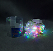 Гирлянда сетка LED (240л)  LW3 Прозр.провод цветная 2х2,5м (60 шт)