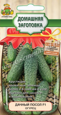 Огурец Дачный посол 12шт (Домашняя заготовка)