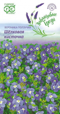 цВероника Шелковая кисточка (ползучая) 0,02г Лавандовые грезы