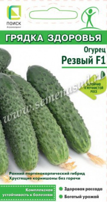 Огурец Резвый 12шт Грядка здоровья