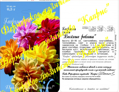 цГеоргина Веселые ребята (20пак*0,3г)